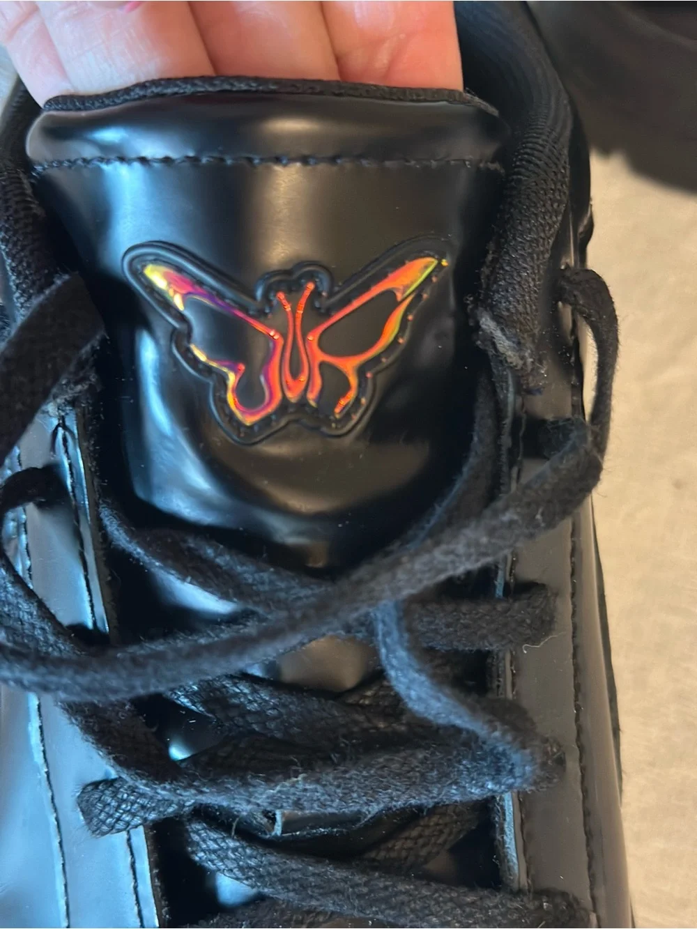 🖤🦋 PUMA Mayze Butterfly Platform Chunky Sneakers | Women’s Size 10 | All Black